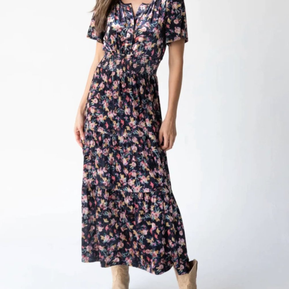 Natural Life Velvet Maxi Dress XL